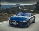 2021 Jaguar F-TYPE P300 Convertible RWD (Color: Bluefire) Front Three-Quarter Wallpapers 150x120 (5)