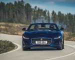 2021 Jaguar F-TYPE P300 Convertible RWD (Color: Bluefire) Front Wallpapers 150x120 (6)