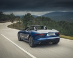 2021 Jaguar F-TYPE P300 Convertible RWD (Color: Bluefire) Rear Three-Quarter Wallpapers 150x120 (8)
