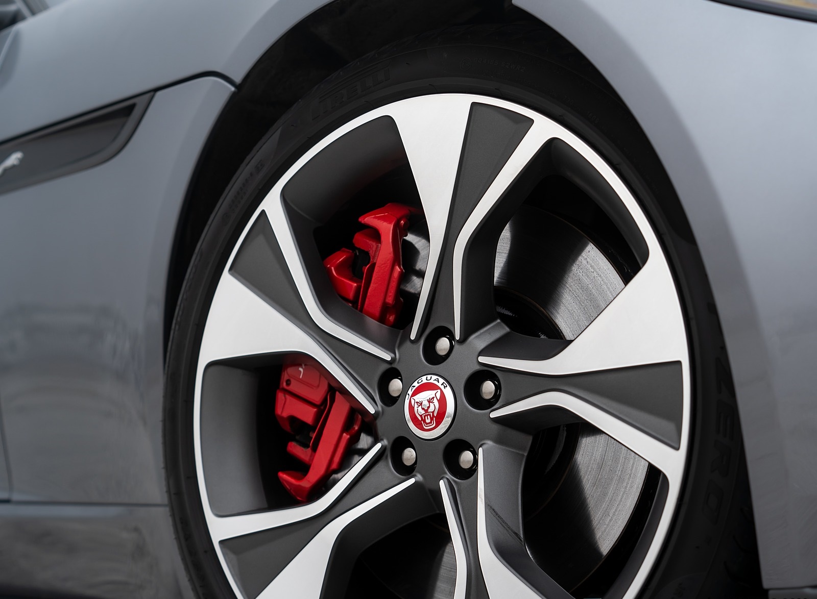 2021 Jaguar F-TYPE P300 Coupe RWD (Color: Eiger Grey) Wheel Wallpapers #16 of 28