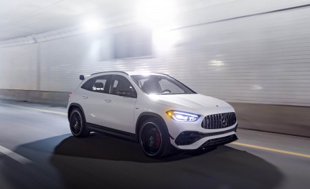 2021 Mercedes-AMG GLA 45 Front Three-Quarter Wallpapers  450x275 (5)