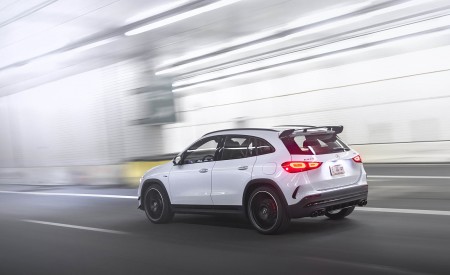 2021 Mercedes-AMG GLA 45 Rear Three-Quarter Wallpapers 450x275 (6)