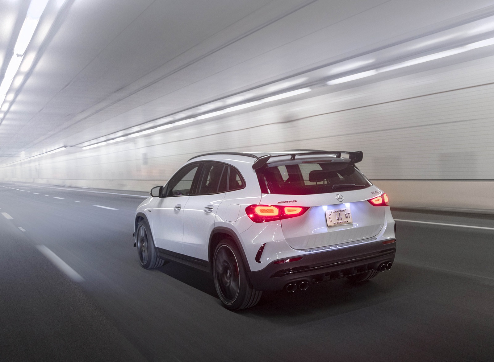 2021 Mercedes-AMG GLA 45 Rear Three-Quarter Wallpapers #7 of 69