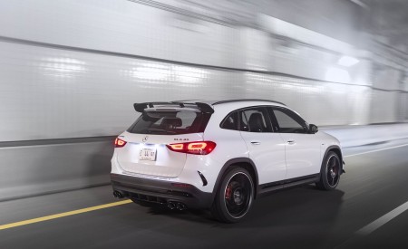 2021 Mercedes-AMG GLA 45 Rear Three-Quarter Wallpapers  450x275 (8)
