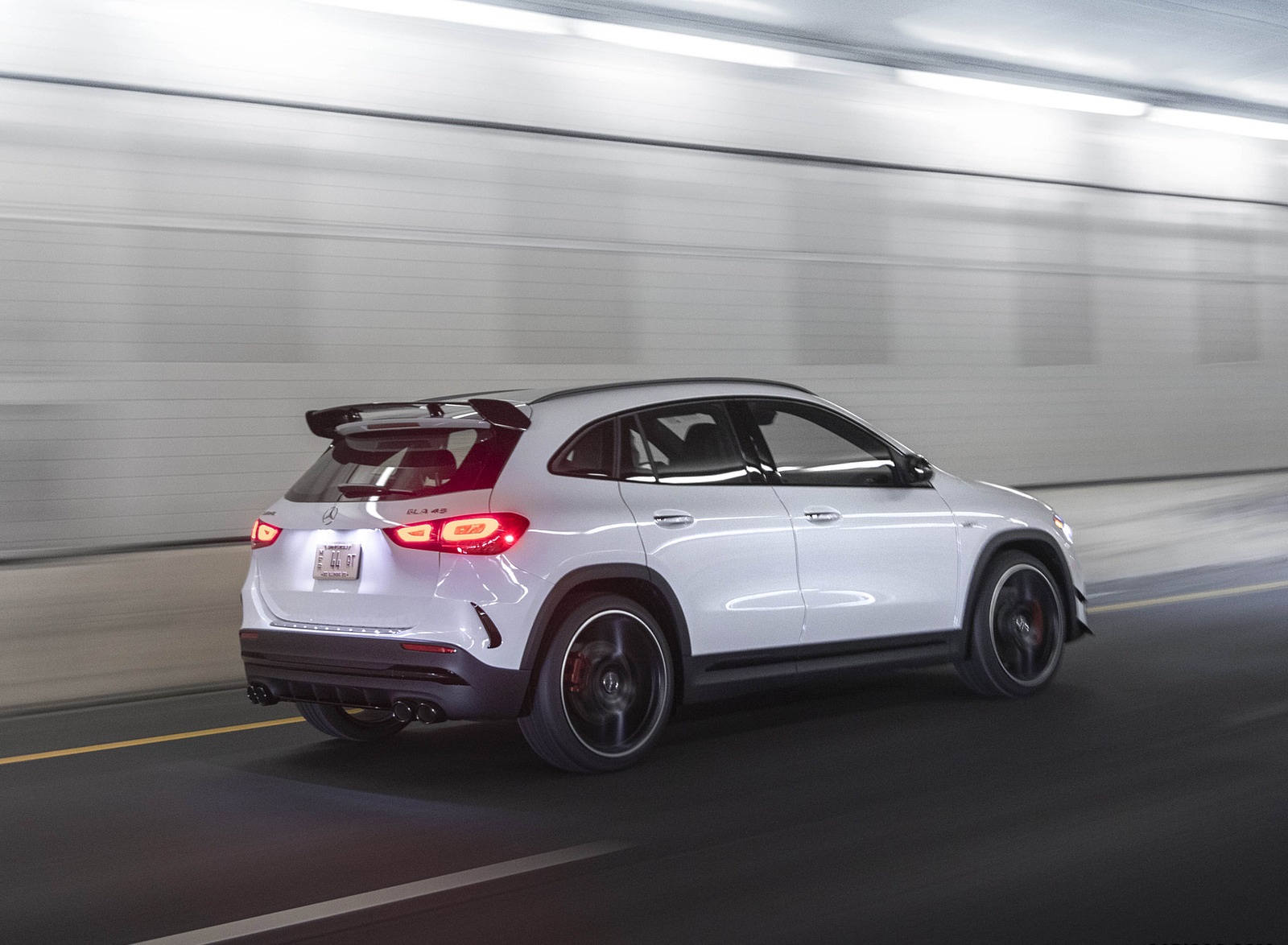2021 Mercedes-AMG GLA 45 Rear Three-Quarter Wallpapers #9 of 69