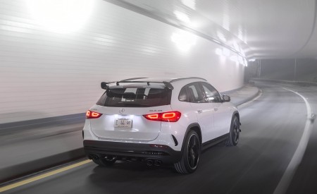 2021 Mercedes-AMG GLA 45 Rear Three-Quarter Wallpapers  450x275 (10)