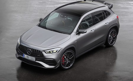 2021 Mercedes-AMG GLA 45 S 4MATIC+ (Color: Magno Grey) Top Wallpapers 450x275 (51)