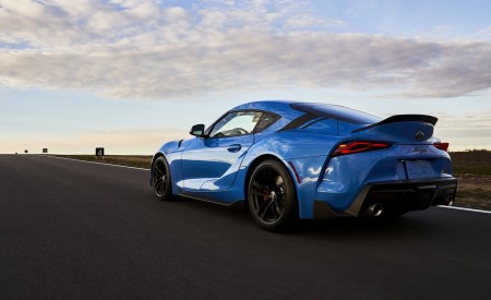 2021 Toyota GR Supra A91 Edition Rear Three-Quarter Wallpapers 450x275 (4)
