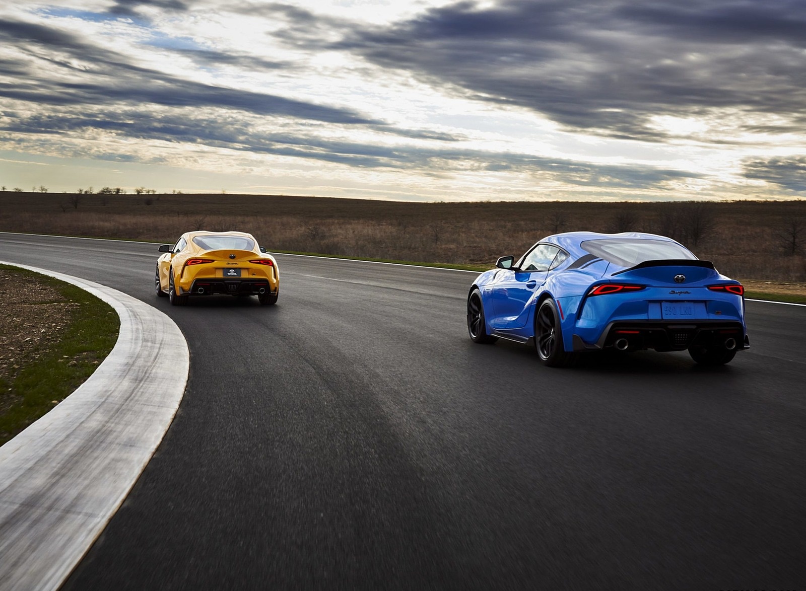 2021 Toyota GR Supra A91 Edition and Toyota GR Supra 2.0 Rear Three-Quarter Wallpapers (7)