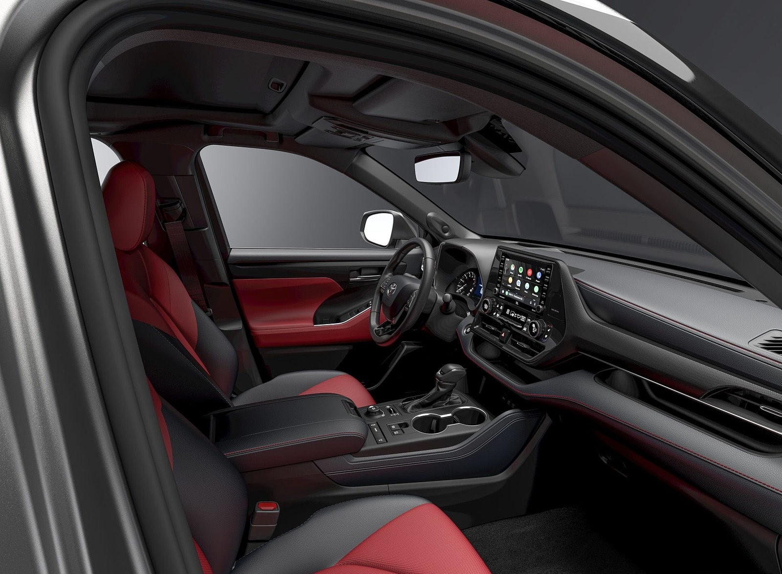 2021 Toyota Highlander XSE AWD Interior Front Seats Wallpapers (13)