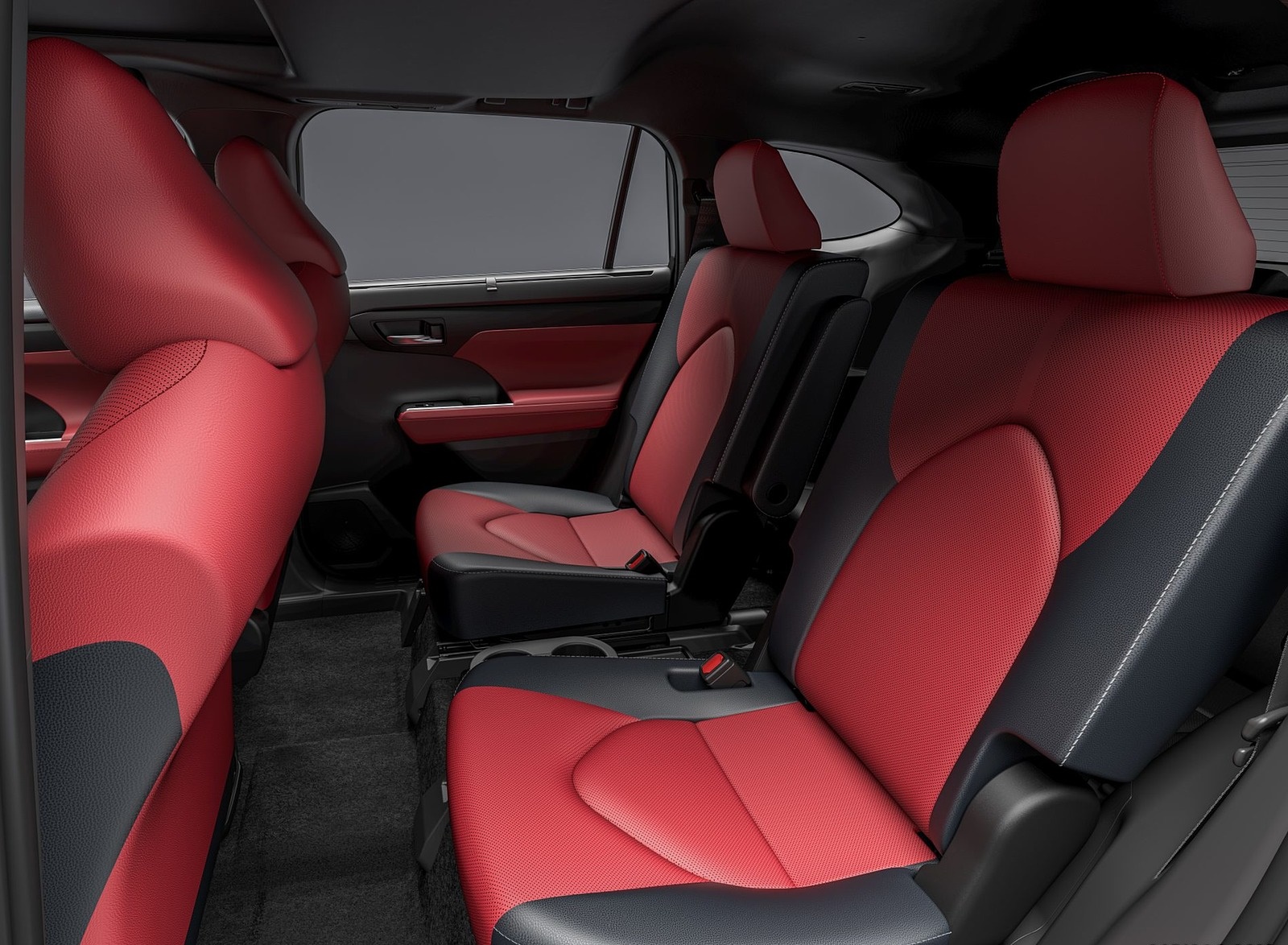 2021 Toyota Highlander XSE AWD Interior Rear Seats Wallpapers (12)