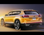 2021 Volkswagen Atlas Design Sketch Wallpapers 150x120
