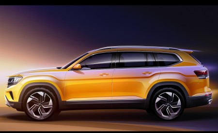 2021 Volkswagen Atlas Design Sketch Wallpapers 450x275 (59)