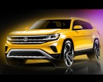 2021 Volkswagen Atlas Design Sketch Wallpapers 150x120 (60)