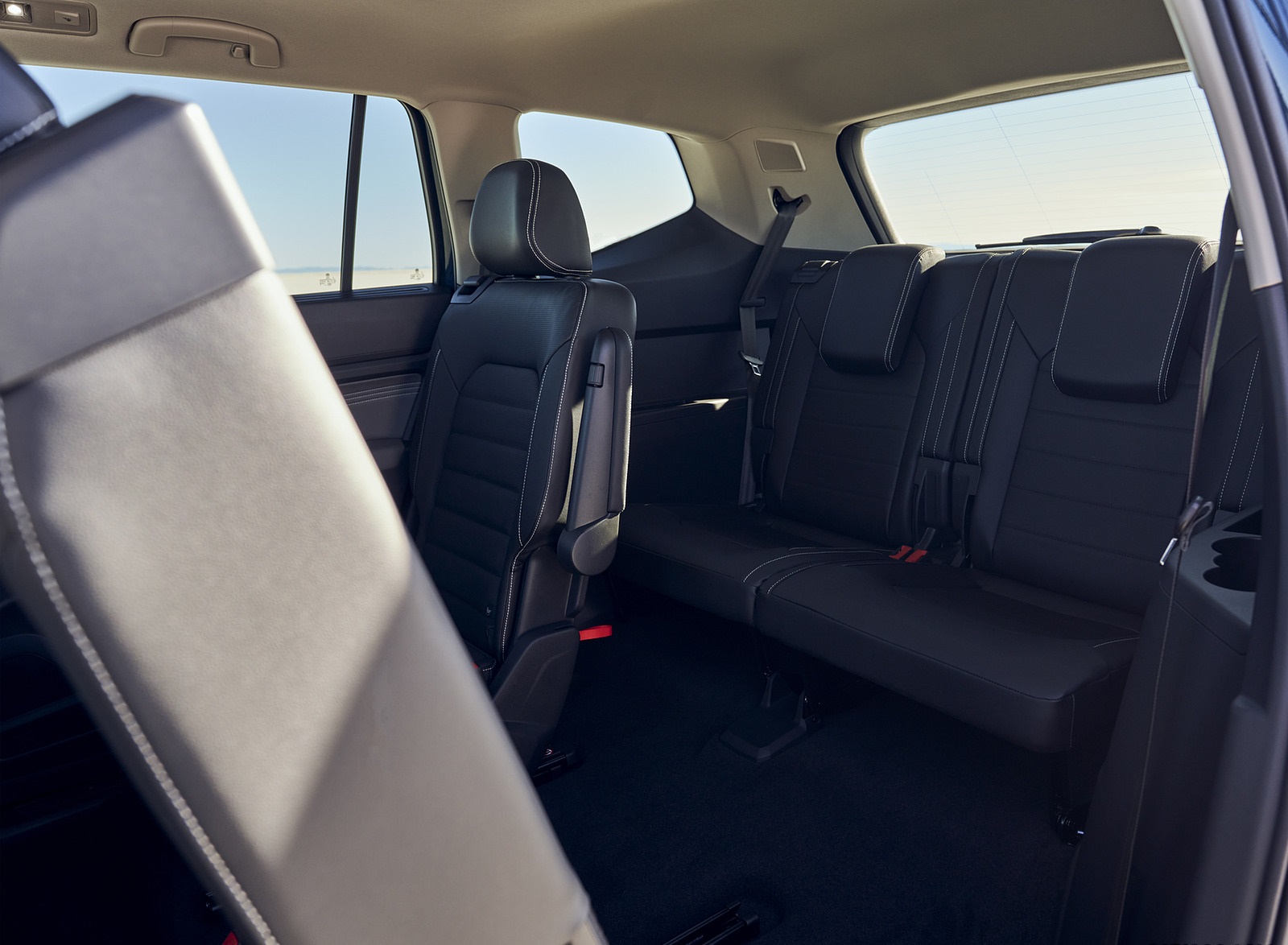2021 Volkswagen Atlas SEL V6 R-Line Interior Third Row Seats Wallpapers #31 of 61