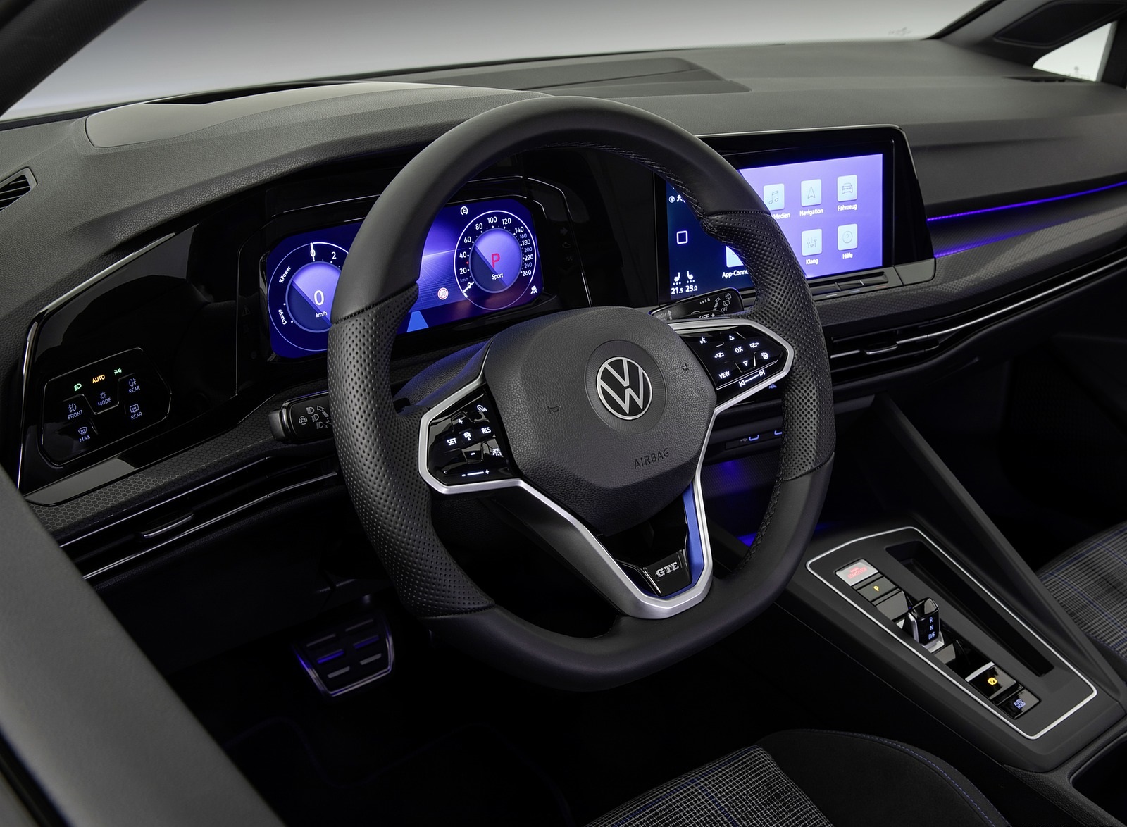 2021 Volkswagen Golf GTE Interior Wallpapers (15)