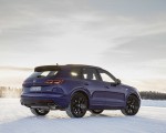 2021 Volkswagen Touareg R Plug-In Hybrid In Snow Rear Three-Quarter Wallpapers 150x120