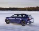 2021 Volkswagen Touareg R Plug-In Hybrid In Snow Rear Three-Quarter Wallpapers 150x120
