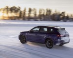 2021 Volkswagen Touareg R Plug-In Hybrid In Snow Rear Three-Quarter Wallpapers 150x120