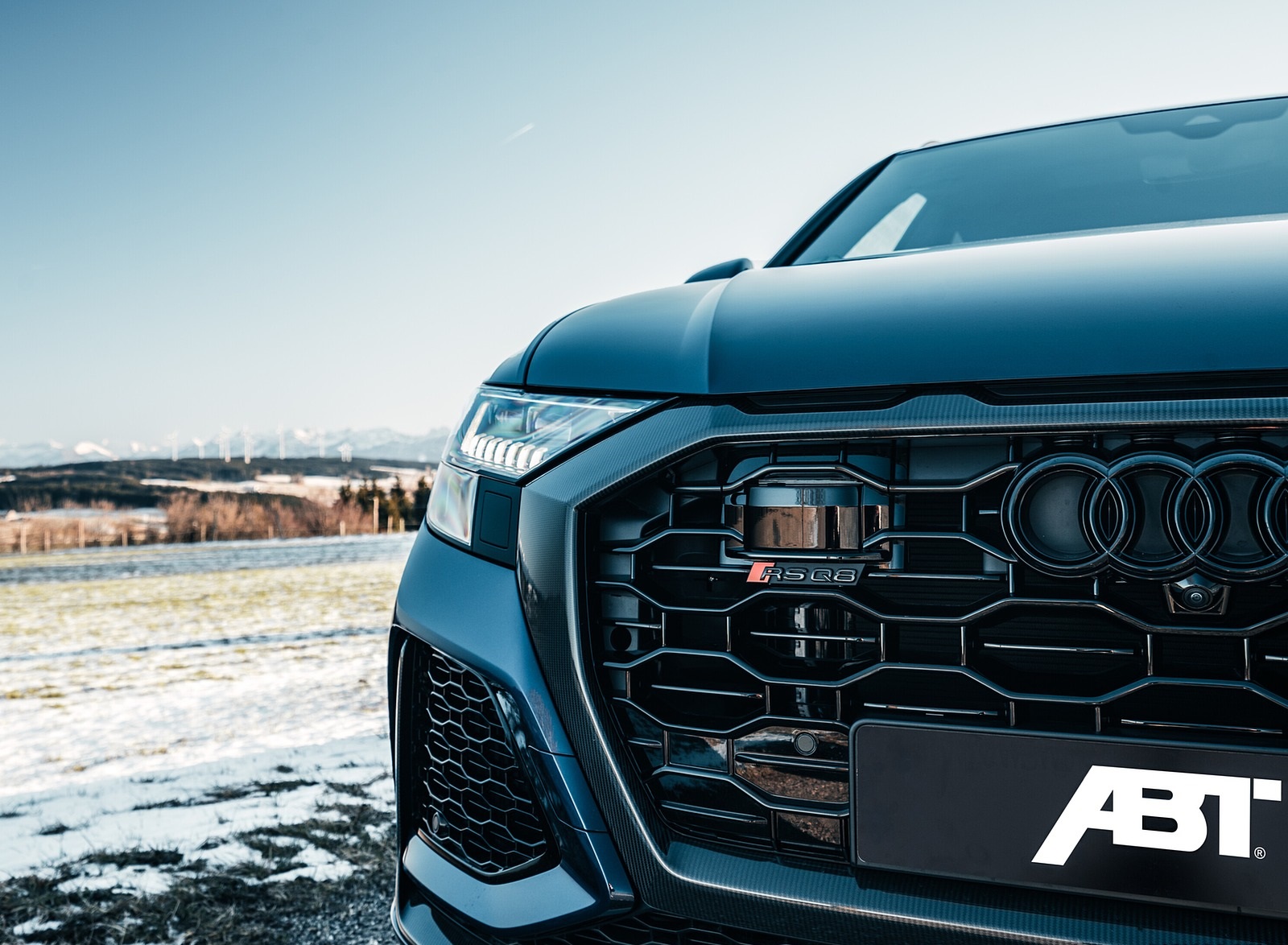 2020 ABT Audi RS Q8 Grill Wallpapers #8 of 9
