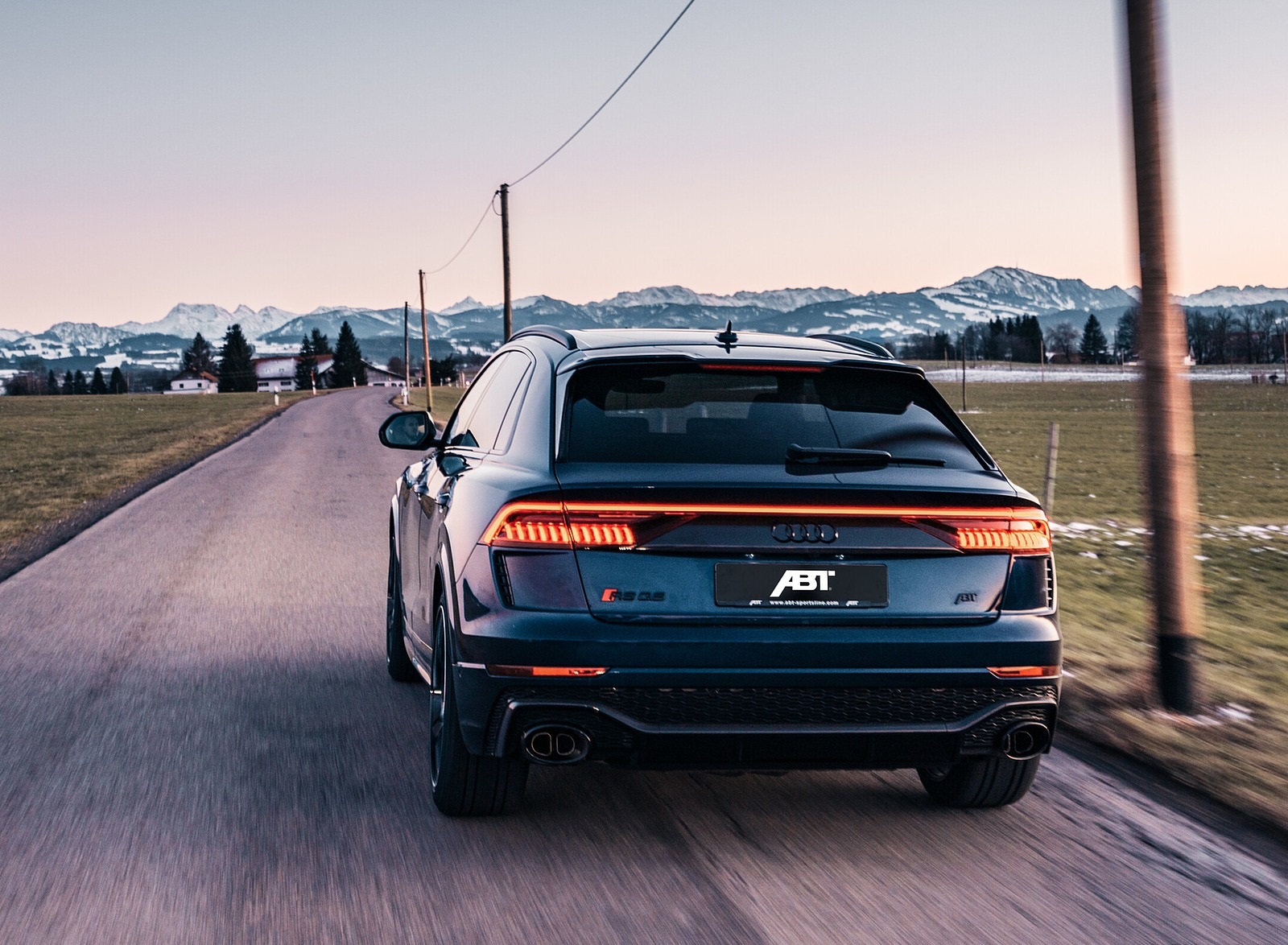 2020 ABT Audi RS Q8 Rear Wallpapers #2 of 9