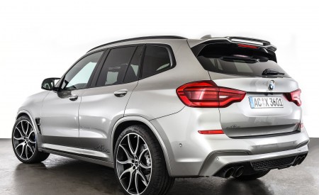 2020 AC Schnitzer BMW X3 M Rear Three-Quarter Wallpapers 450x275 (8)