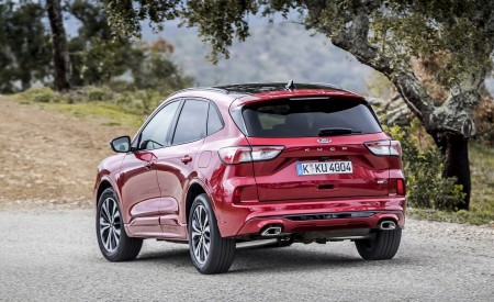2020 Ford Kuga Hybrid ST-Line Rear Three-Quarter Wallpapers 450x275 (7)