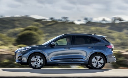 2020 Ford Kuga Plug-In Hybrid ST-Line Side Wallpapers 450x275 (3)