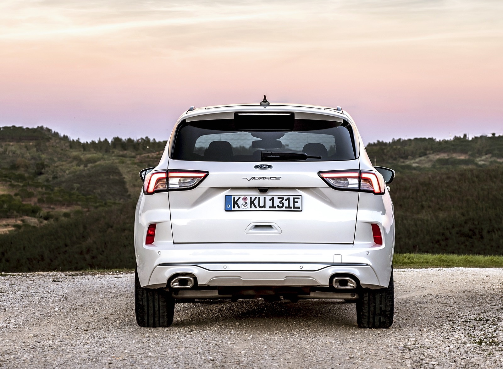 2020 Ford Kuga Plug-In Hybrid Vignale Rear Wallpapers (11)