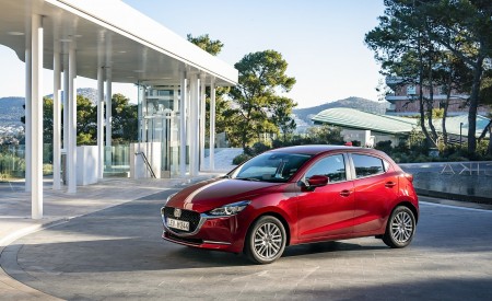 2020 Mazda2 (Color: Red Crystal) Front Three-Quarter Wallpapers 450x275 (74)