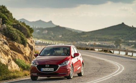2020 Mazda2 (Color: Red Crystal) Front Wallpapers 450x275 (19)