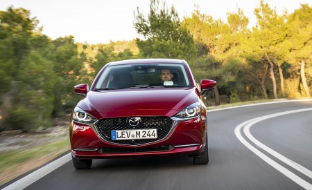 2020 Mazda2 (Color: Red Crystal) Front Wallpapers 450x275 (10)