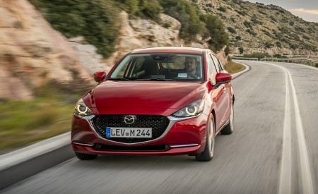 2020 Mazda2 (Color: Red Crystal) Front Wallpapers 450x275 (23)