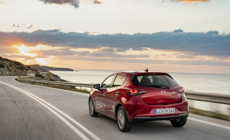 2020 Mazda2 (Color: Red Crystal) Rear Three-Quarter Wallpapers 450x275 (50)