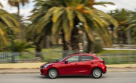 2020 Mazda2 (Color: Red Crystal) Side Wallpapers 450x275 (44)