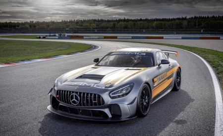 2020 Mercedes-AMG GT4 Front Three-Quarter Wallpapers 450x275 (5)
