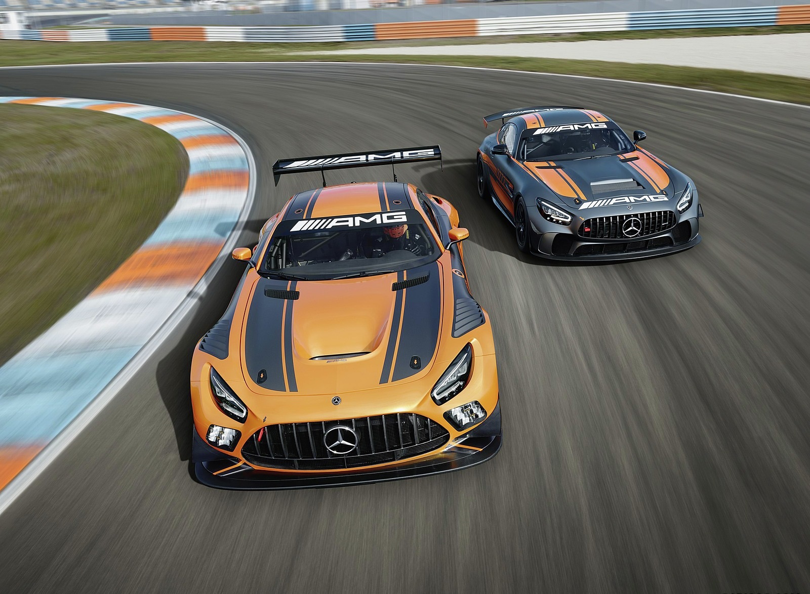 2020 Mercedes-AMG GT4 Front Wallpapers (1)
