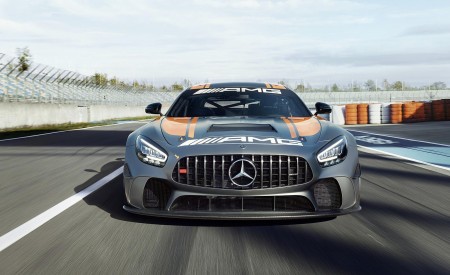 2020 Mercedes-AMG GT4 Front Wallpapers 450x275 (3)