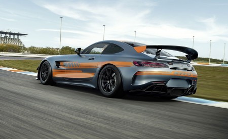 2020 Mercedes-AMG GT4 Rear Three-Quarter Wallpapers 450x275 (4)