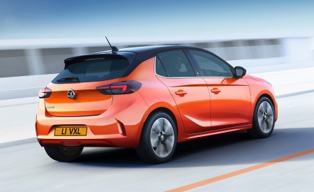 2020 Vauxhall Corsa-e Rear Three-Quarter Wallpapers 450x275 (3)