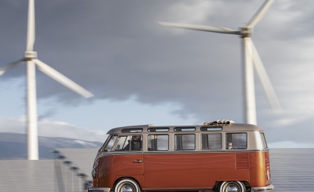 2020 Volkswagen e-BULLI Concept Side Wallpapers 450x275 (6)