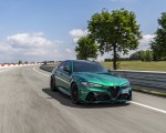 2021 Alfa Romeo Giulia GTA (Color: Montreal Green) Front Three-Quarter Wallpapers 150x120 (2)