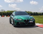 2021 Alfa Romeo Giulia GTA (Color: Montreal Green) Front Three-Quarter Wallpapers 150x120 (3)