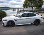 2021 Alfa Romeo Giulia GTA (Color: Trofeo White) Side Wallpapers 150x120 (17)