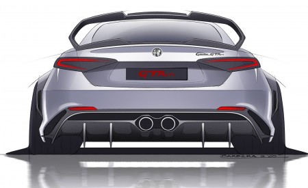 2021 Alfa Romeo Giulia Sprint GT Design Sketch Wallpapers  450x275 (74)