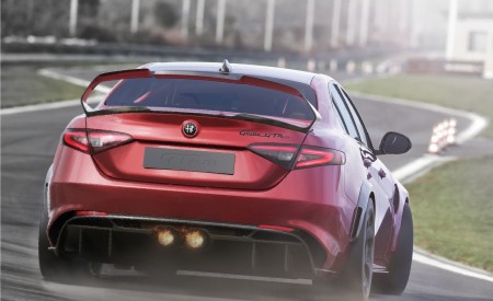 2021 Alfa Romeo Giulia Sprint GT Rear Wallpapers 450x275 (56)