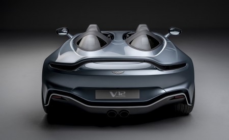 2021 Aston Martin V12 Speedster Rear Wallpapers 450x275 (6)
