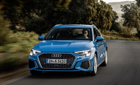 2021 Audi A3 Sportback (Color: Atoll Blue) Front Wallpapers 450x275 (46)