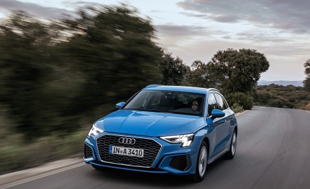 2021 Audi A3 Sportback (Color: Atoll Blue) Front Wallpapers 450x275 (47)