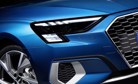 2021 Audi A3 Sportback (Color: Atoll Blue) Headlight Wallpapers 450x275 (88)